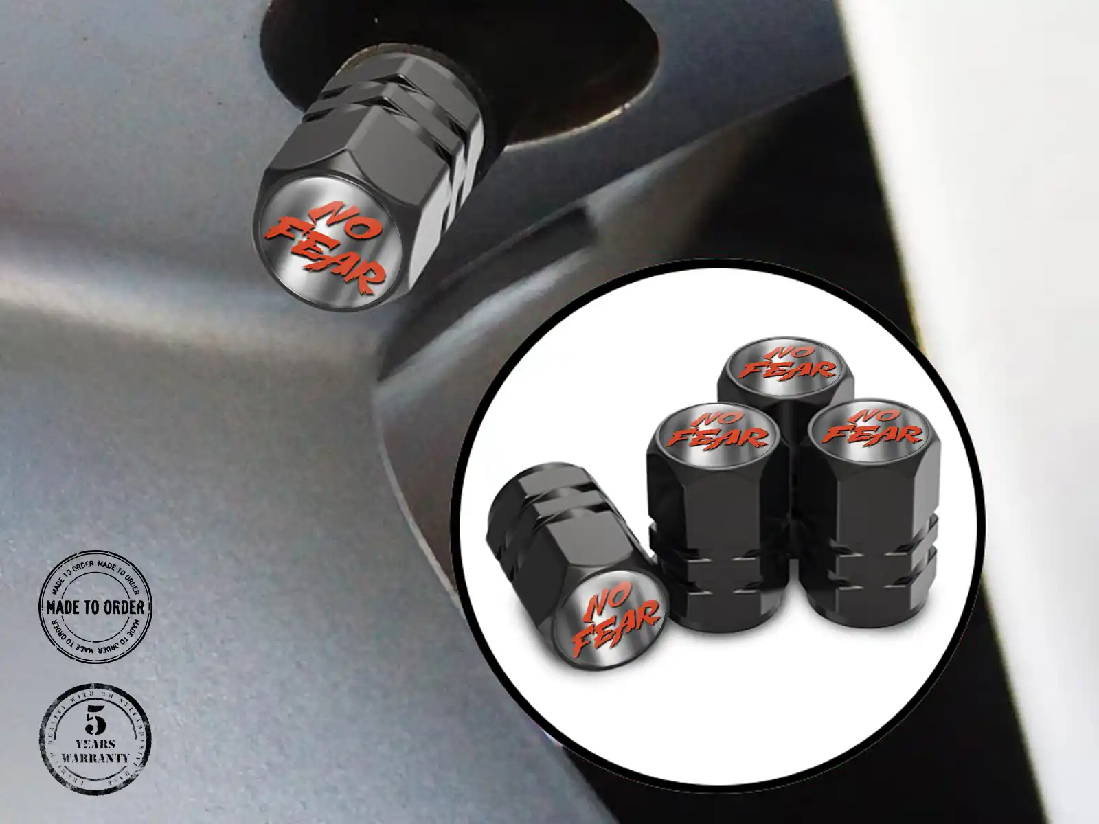 Valve Covers for Bicycles Alloy Style